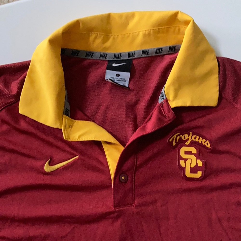 USC Nike Dri-Fit Polo Golf Shirt